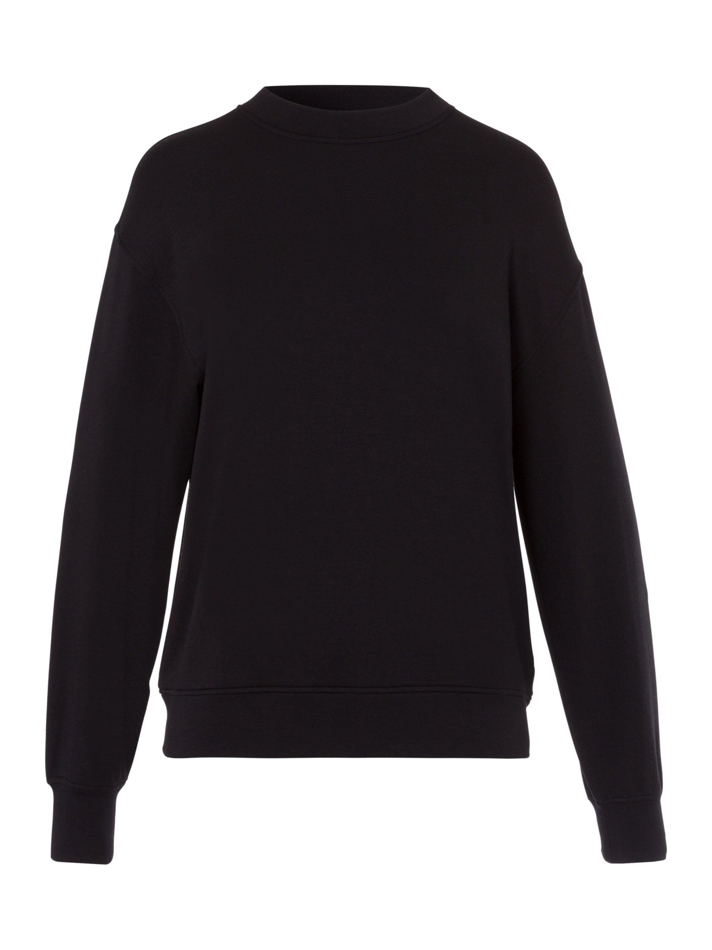 Sweat-shirt 'TOMMI' Les Lunes en noir : devant