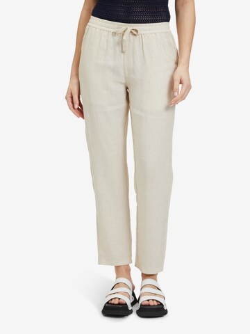 Cartoon Regular Pants in Beige: front