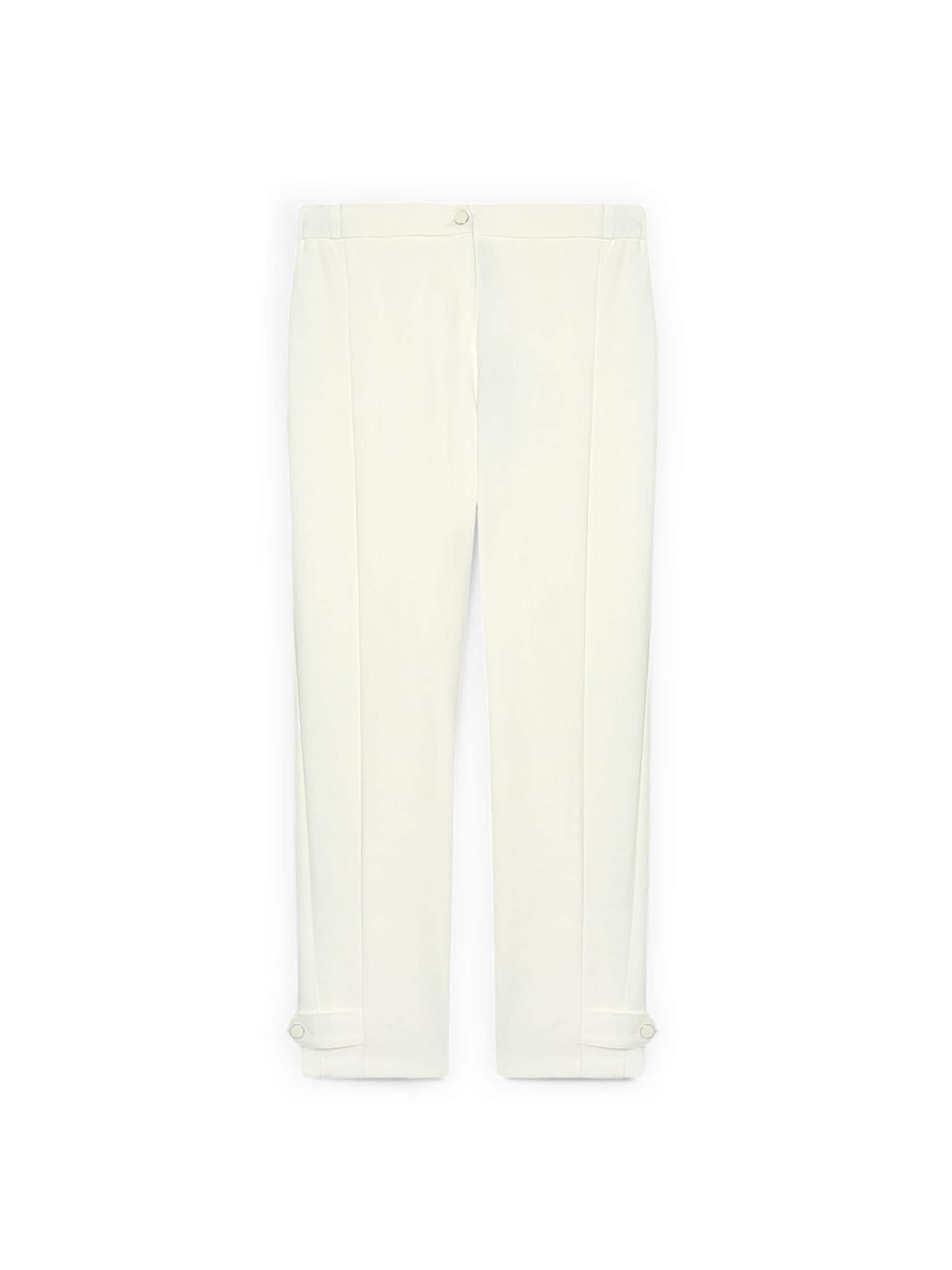 Regular Pantalon Fiorella Rubino en blanc : devant
