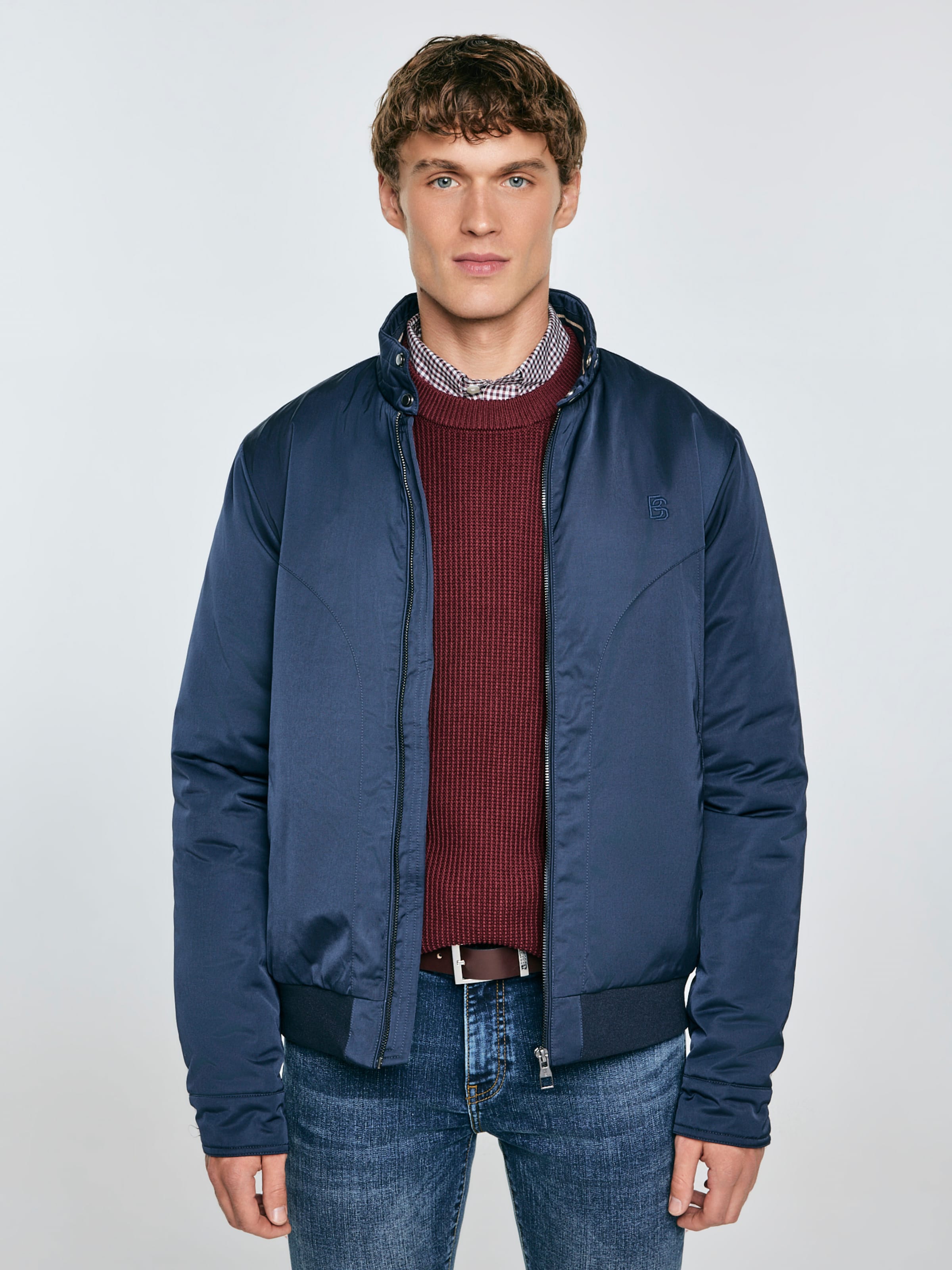 BIG STAR Winterjas 'KYE' in Blauw