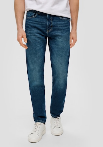 s.Oliver Tapered Jeans in Blauw: voorkant