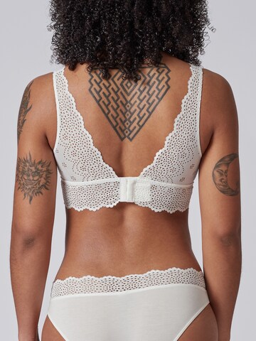 Triangle Soutien-gorge Skiny en blanc