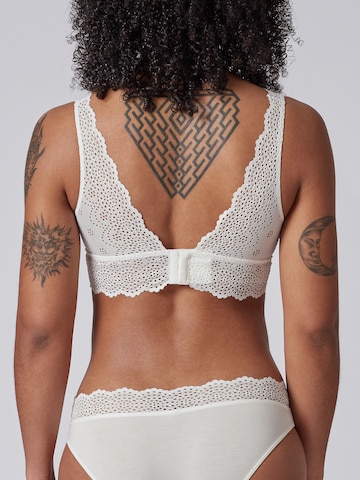 Triangle Soutien-gorge Skiny en blanc