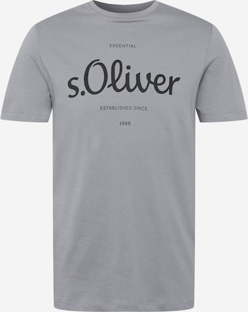 s.Oliver Shirt in Grey: front