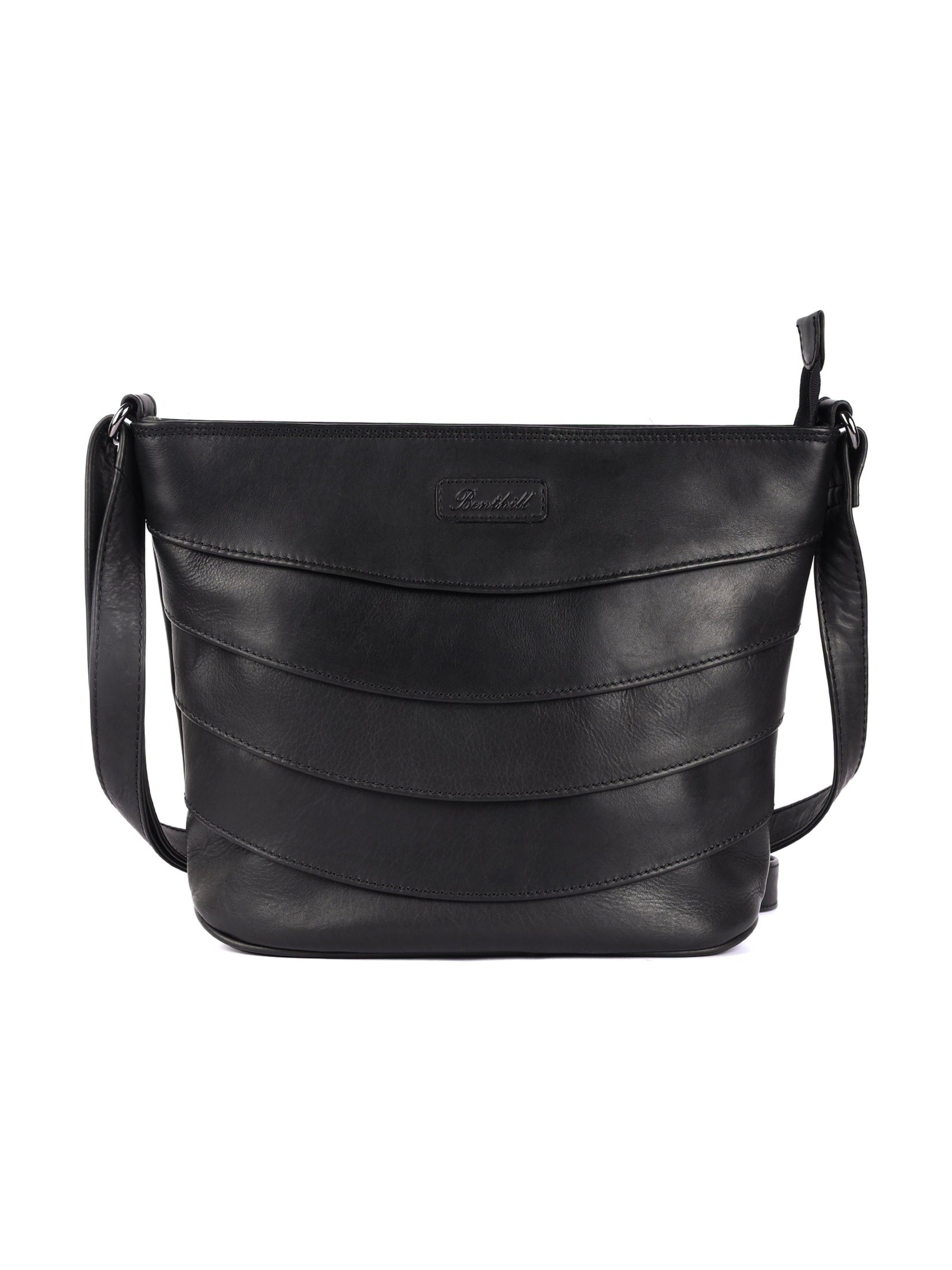 Benthill Shoulder Bag in Black: front