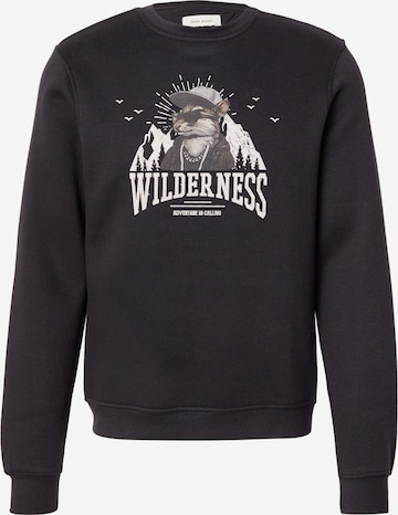 Sweat-shirt 'BHIAN' BLEND en noir : devant
