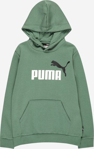 Felpa di PUMA in verde: frontale