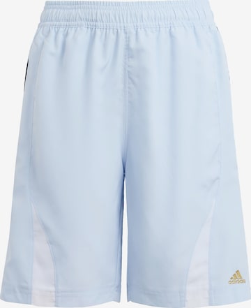 Loosefit Pantalon 'Teamgeist' ADIDAS ORIGINALS en bleu : devant