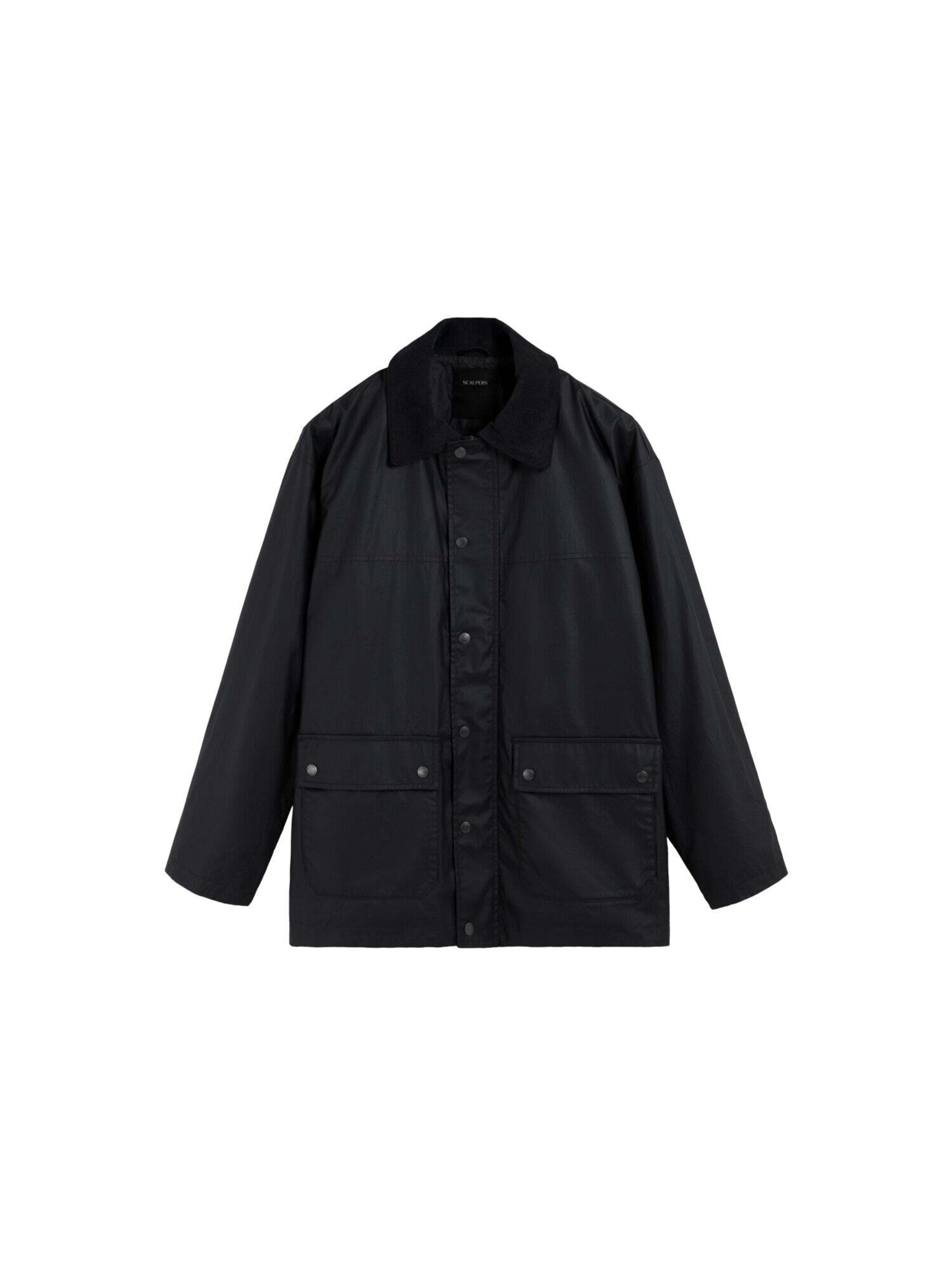 Scalpers Övergångsjacka i blå: framsida