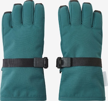 Reima Gloves 'Tartu' in Green: front