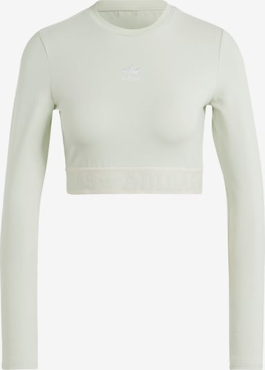 ADIDAS ORIGINALS Μπλουζάκι σε πράσινο παστέλ / λευκό, Άποψη προϊόντος