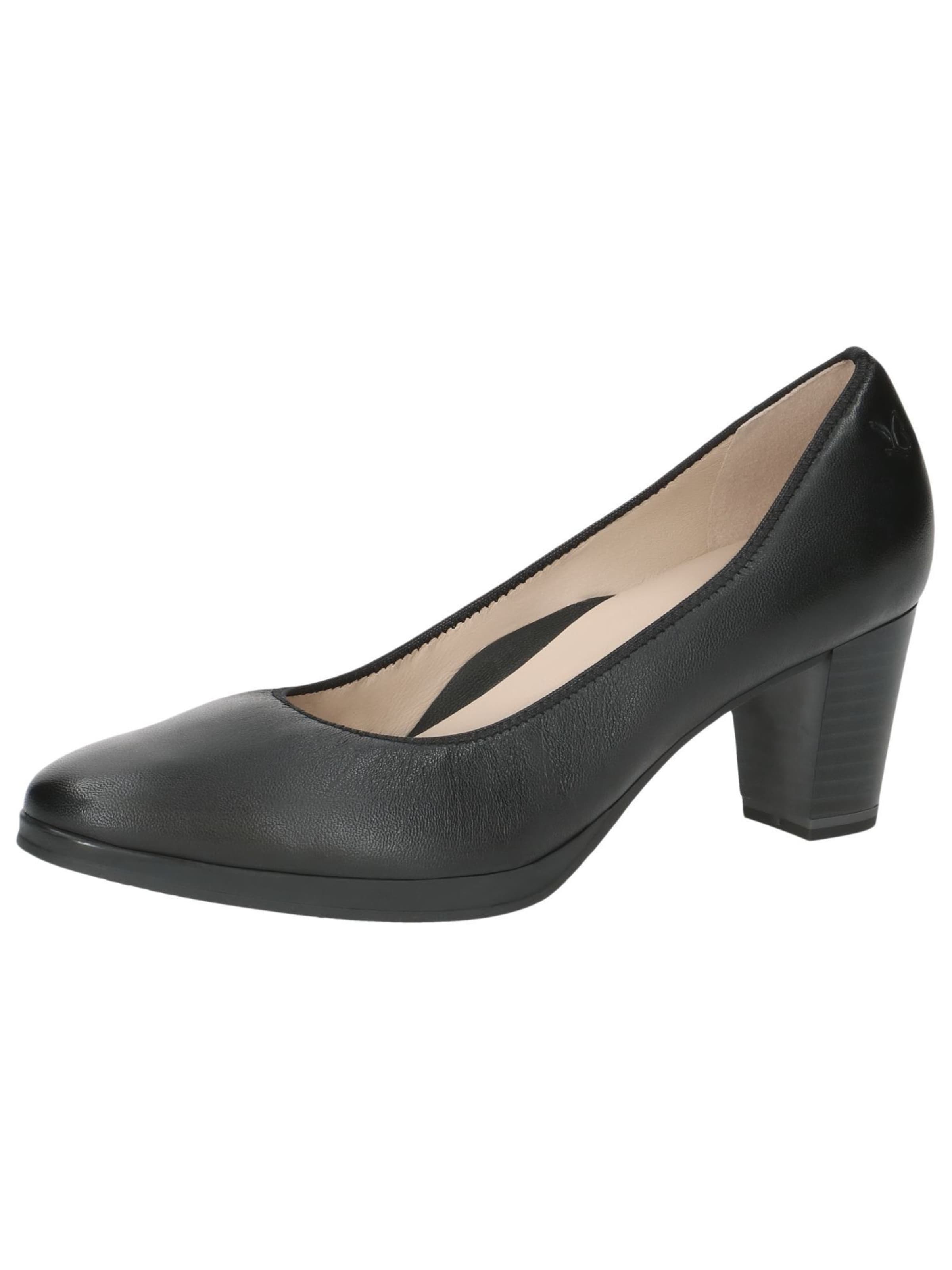 CAPRICE - Zapatos con plataforma en negro: frente