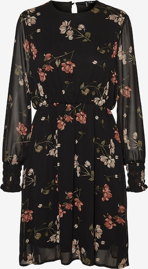 Vero Moda Curve Obleka 'Smilla' | oliva / staro roza / črna barva, Prikaz izdelka
