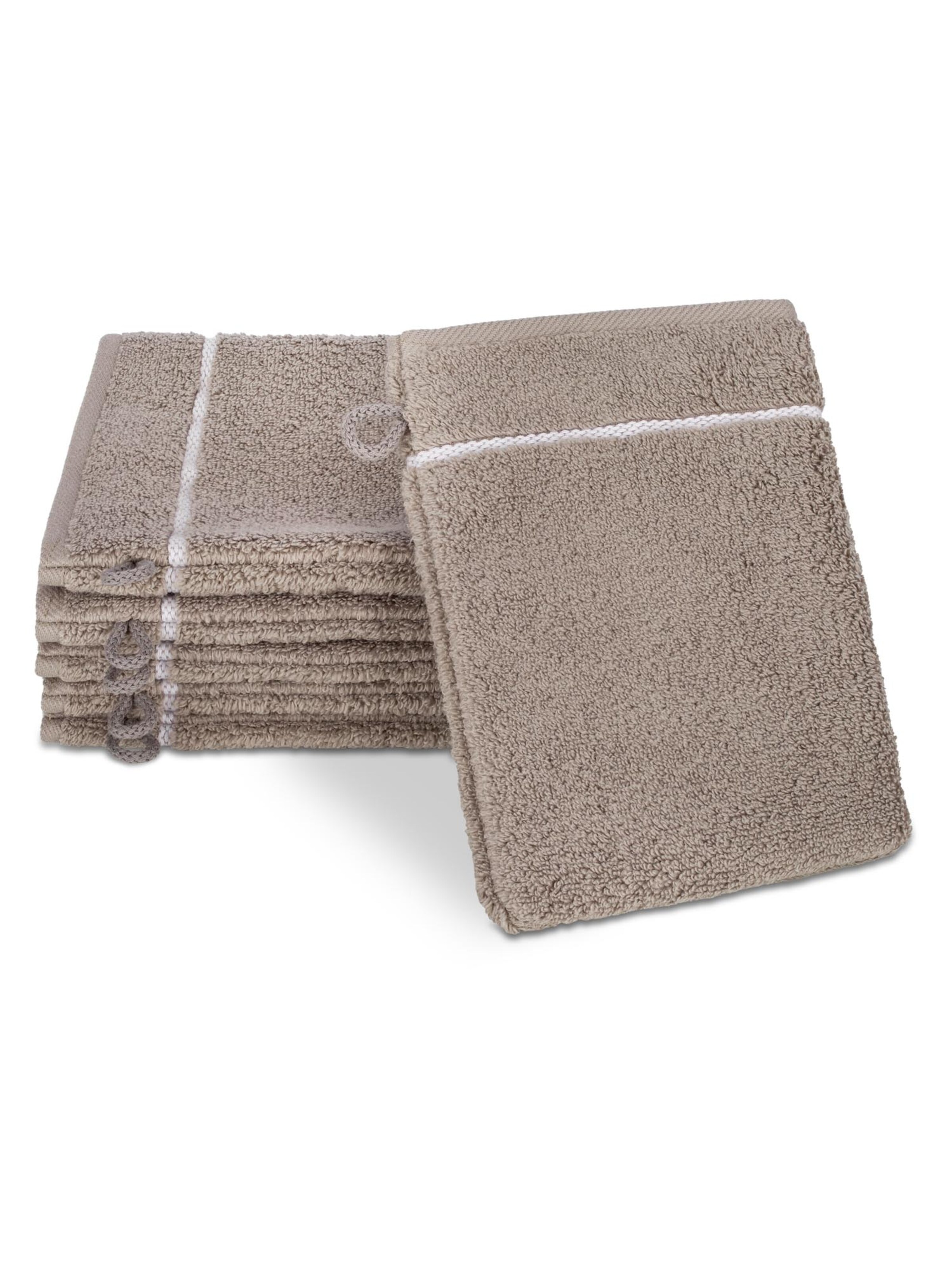ROSS Towel 'Sensual Skin Karo' in Brown: front