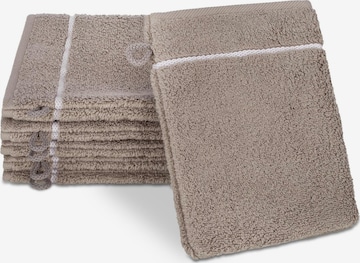 ROSS Towel 'Sensual Skin Karo' in Brown: front