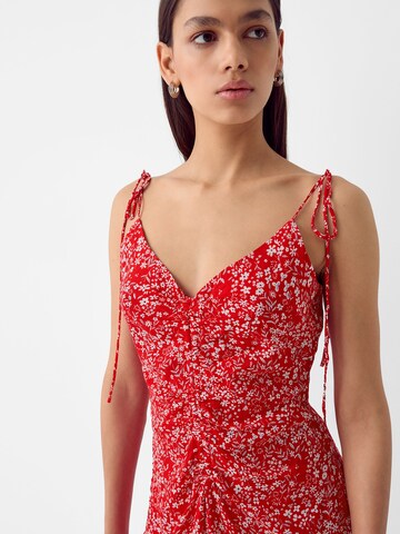 Robe Bershka en rouge