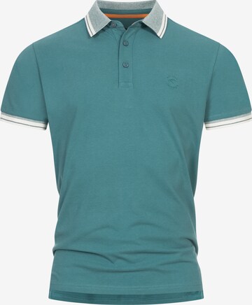 INDICODE JEANS Poloshirt 'Jamie ' in Blau: predná strana