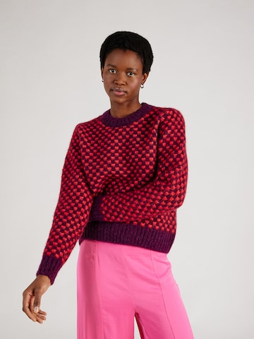 NÜMPH Sweater 'WILLIS' in Red: front