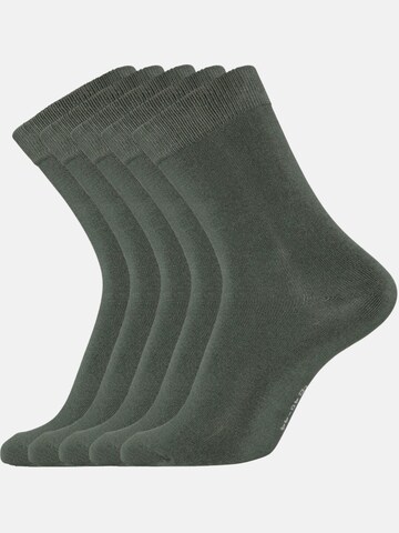 Copenhagen Bamboo Sokken in Groen: voorkant