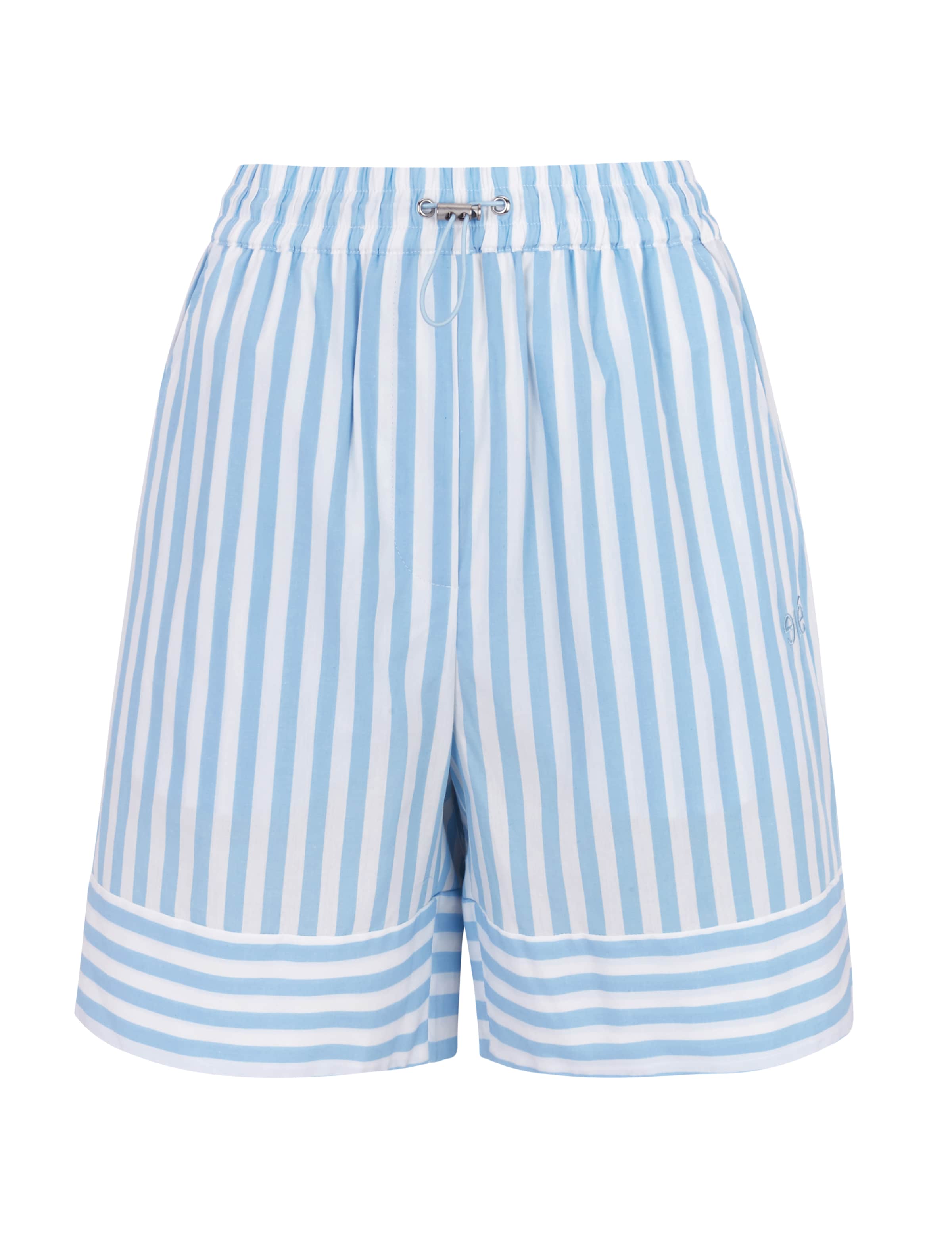 Esmé Studios Voľný strih Nohavice 'Fraidy' - Modrá: predná strana