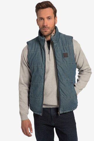 JP1880 Vest in Blue: front