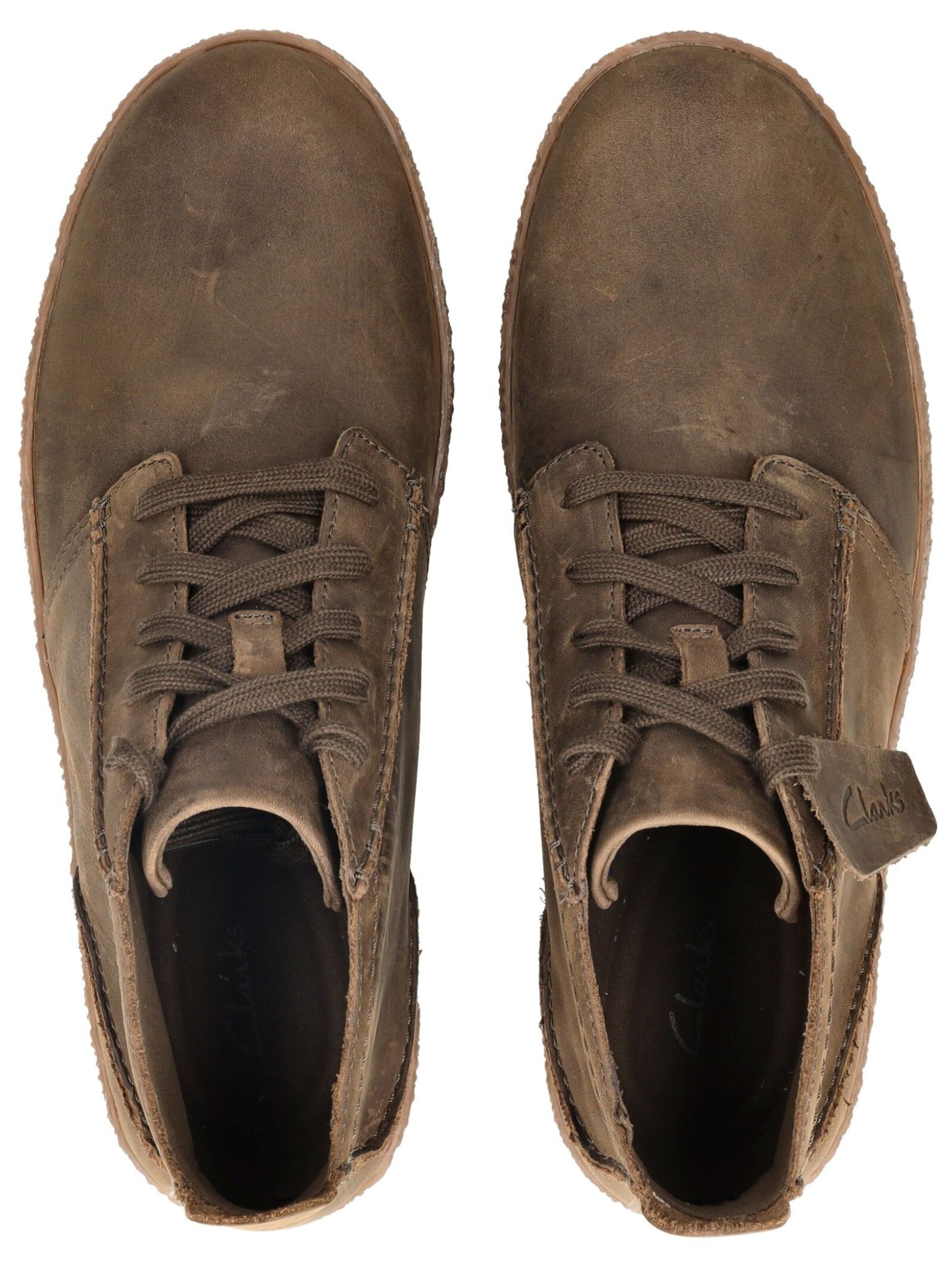 CLARKS Sneaker in Braun