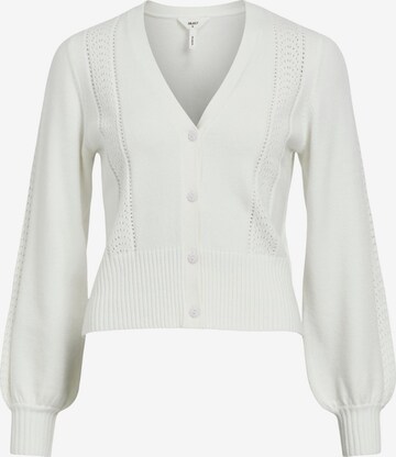 Cardigan 'FRITZI' OBJECT en blanc : devant