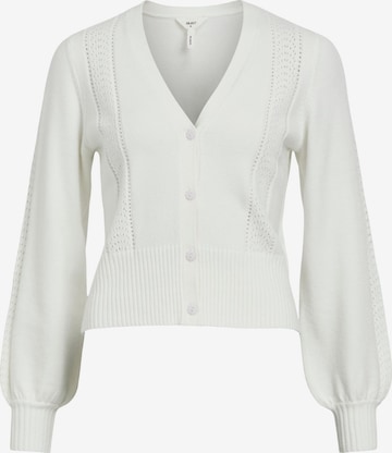 OBJECT Knit cardigan 'FRITZI' in White: front