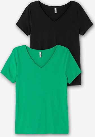 SHEEGO Shirt in Green: front