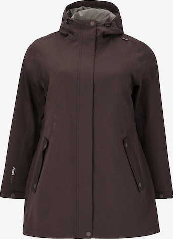 Whistler Funktionsjacke 'Aleia' in Braun: Vorderseite
