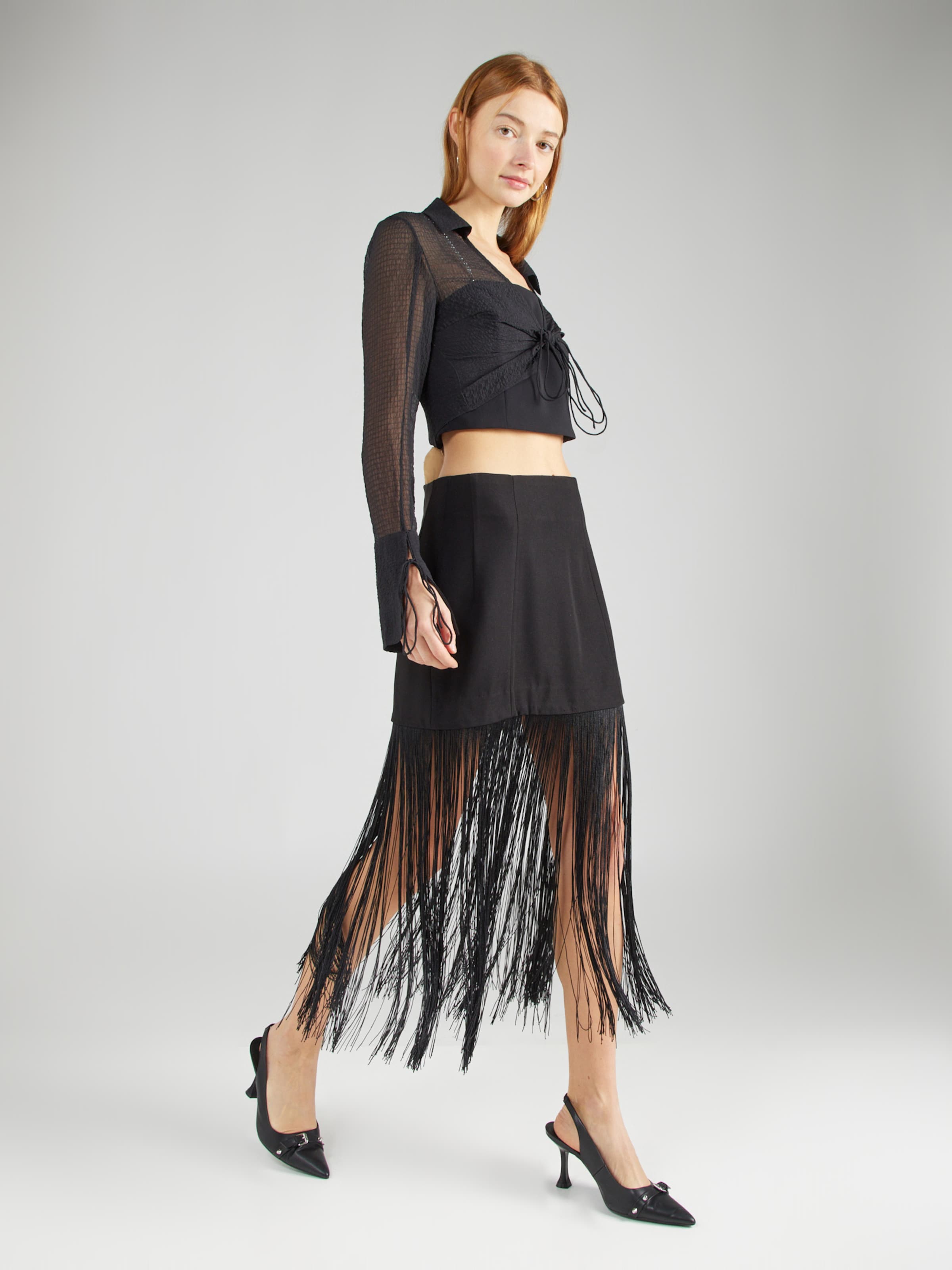 SECOND FEMALE Skirt (Black, 34)