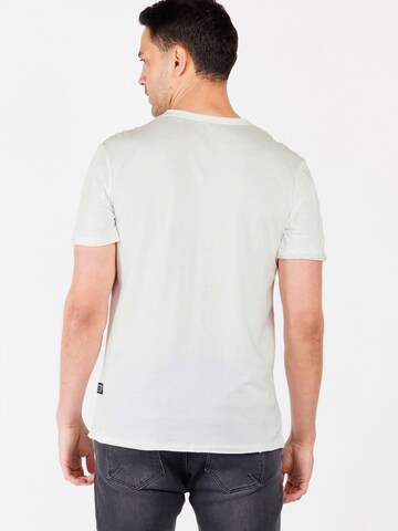 T-Shirt 'Brake' Key Largo en blanc