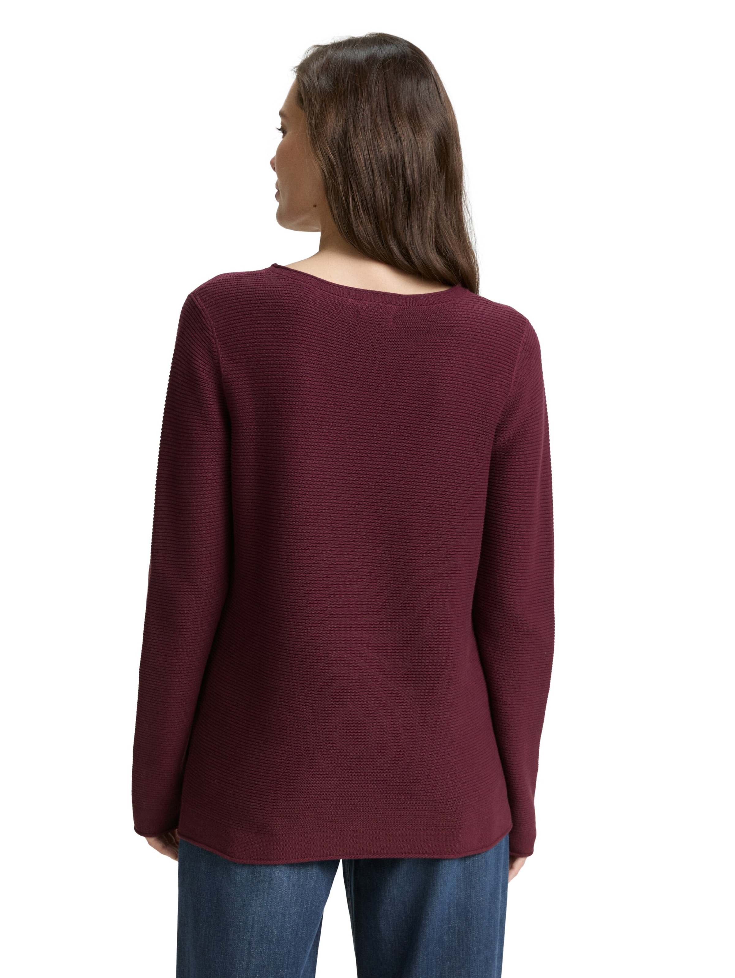 TOM TAILOR Pullover in Rot