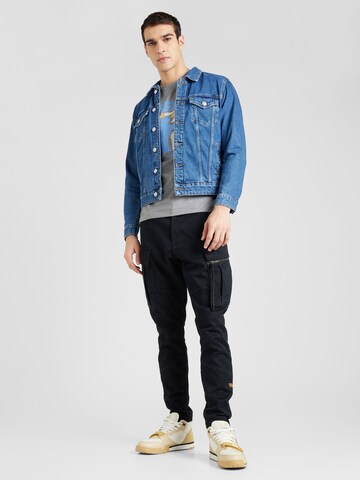 G-STAR Skinny Cargo nadrágok - fekete