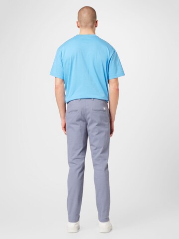 mėlyna JACK & JONES Prigludęs „Chino“ stiliaus kelnės 'MARCO DAVE'