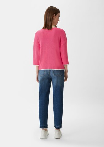 comma casual identity Sweater in Pink: back