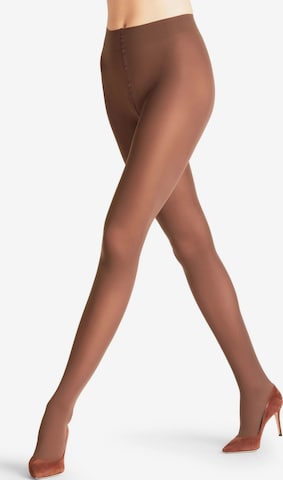 FALKE Strumpfhose 'Pure Matt' in Braun: Vorderseite