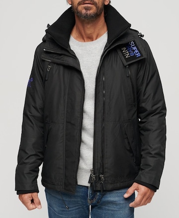 Superdry Performance Jacket 'Mountain SD ' in Black: front