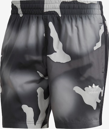 ADIDAS ORIGINALS Board Shorts in Black: front