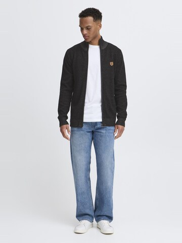 INDICODE JEANS Knit cardigan 'Andy' in Black