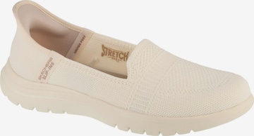 SKECHERS Slip-on in Wit: voorkant