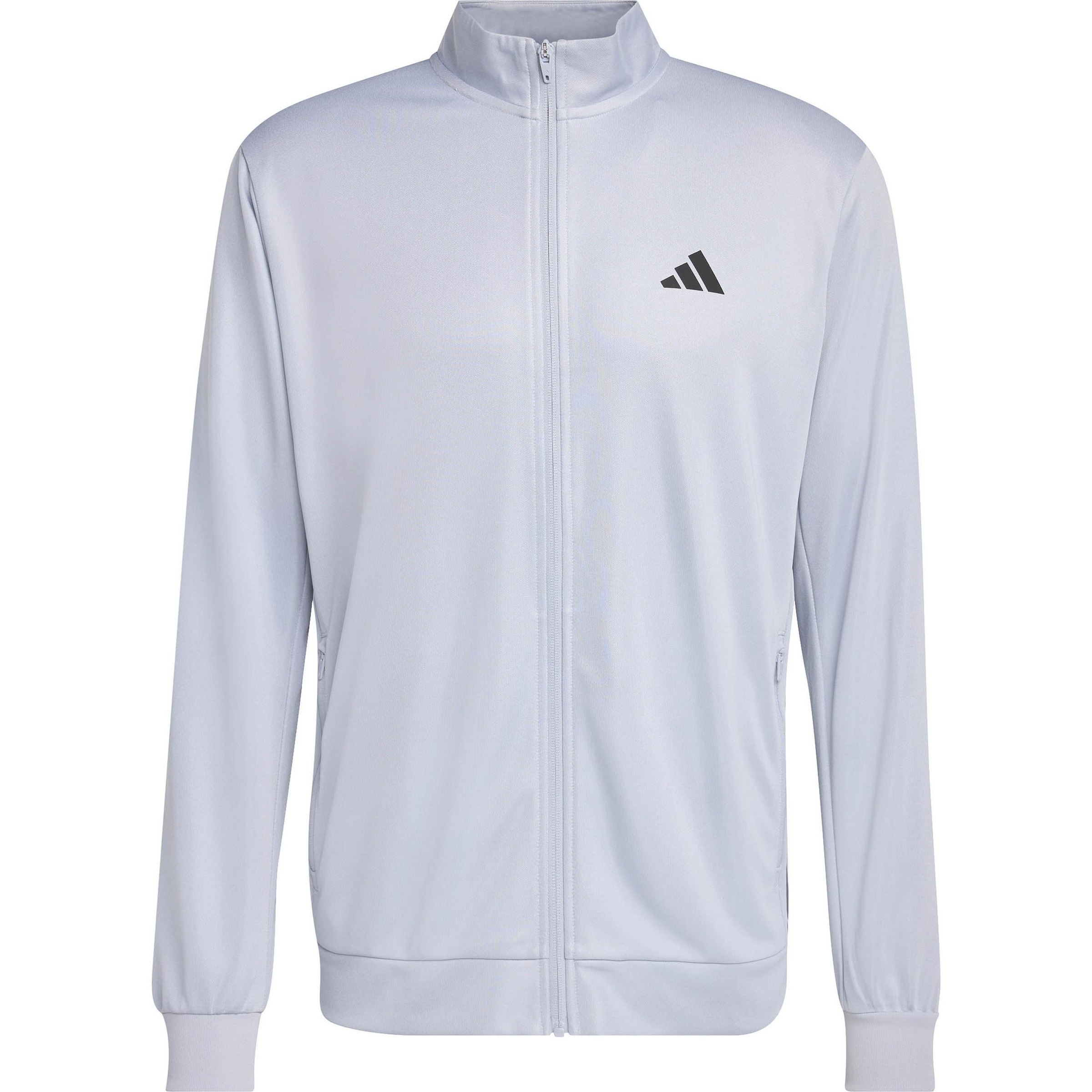 ADIDAS PERFORMANCE Trainingsjacke in Grau: Vorderseite