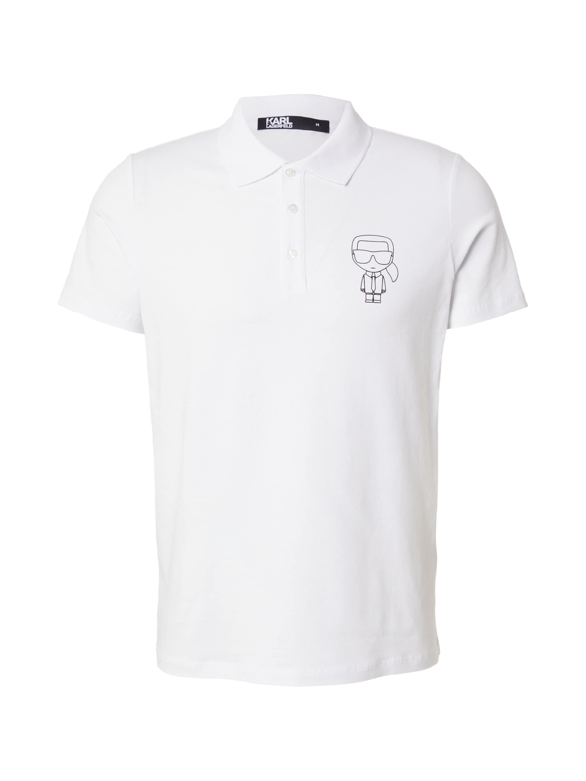 Karl Lagerfeld Póló - fehér: elől