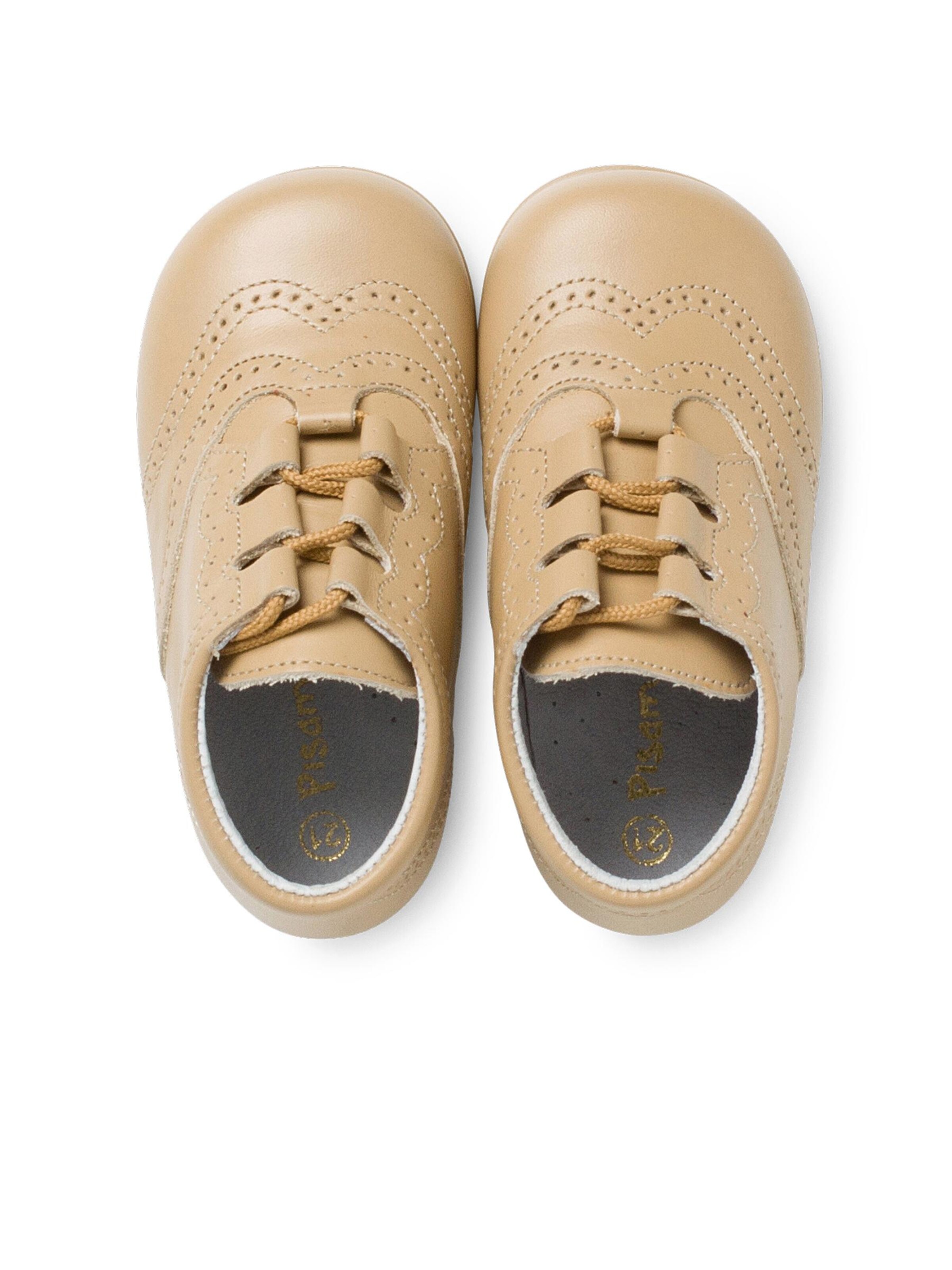 Pisamonas - Zapatos primeros pasos en beige