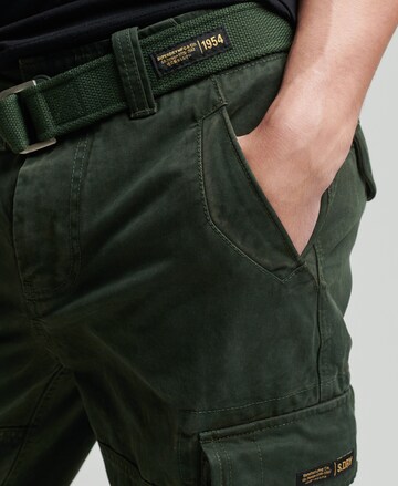 Superdry Regular Cargo Pants 'Core' in Green