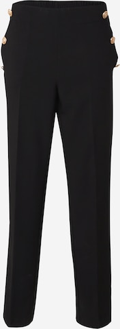 ZABAIONE Regular Pants 'Am44aya' in Black: front