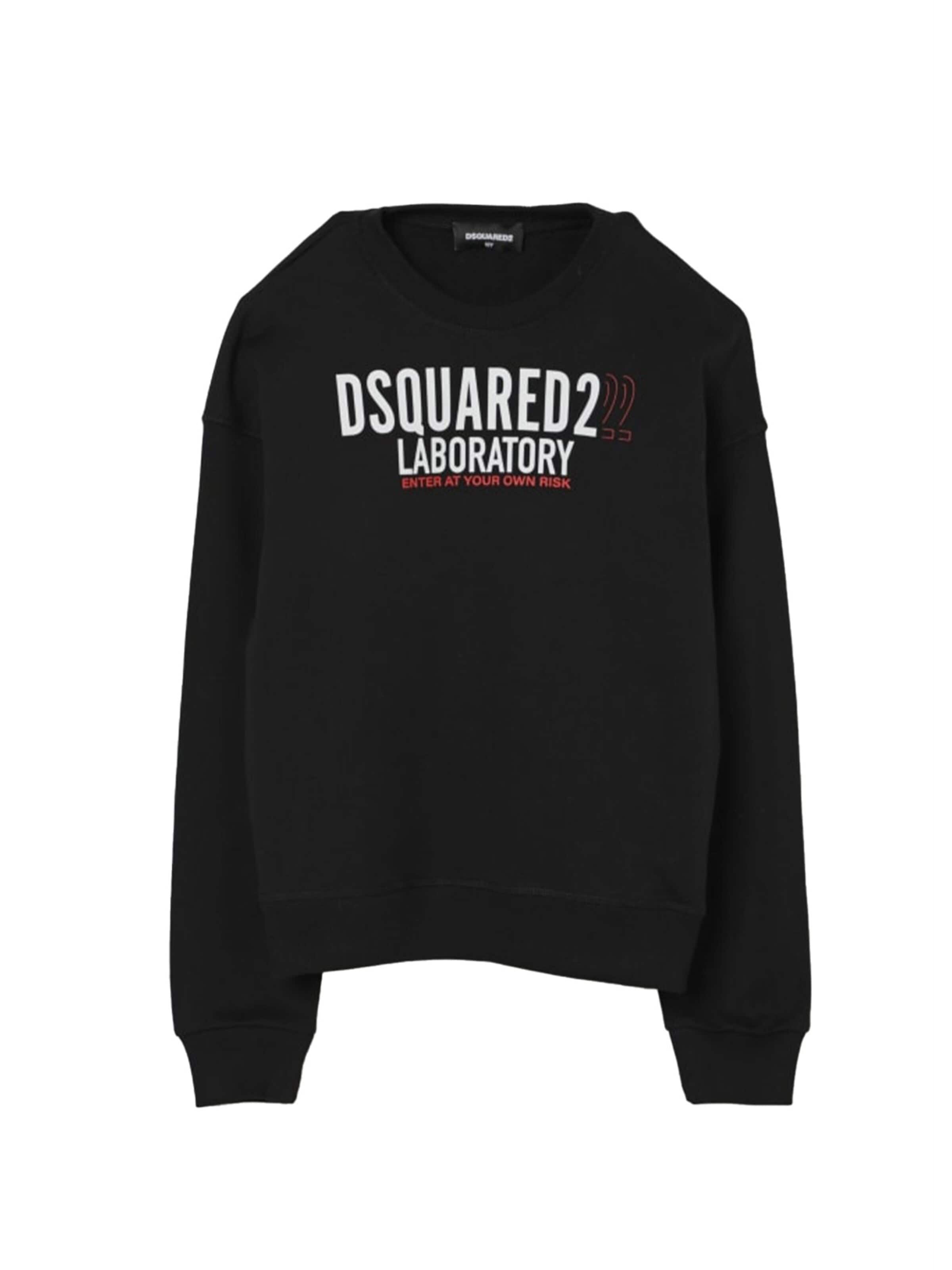 DSQUARED2 Sweatshirt in Black: front