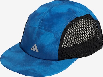 ADIDAS PERFORMANCE Athletic Cap in Blue: front