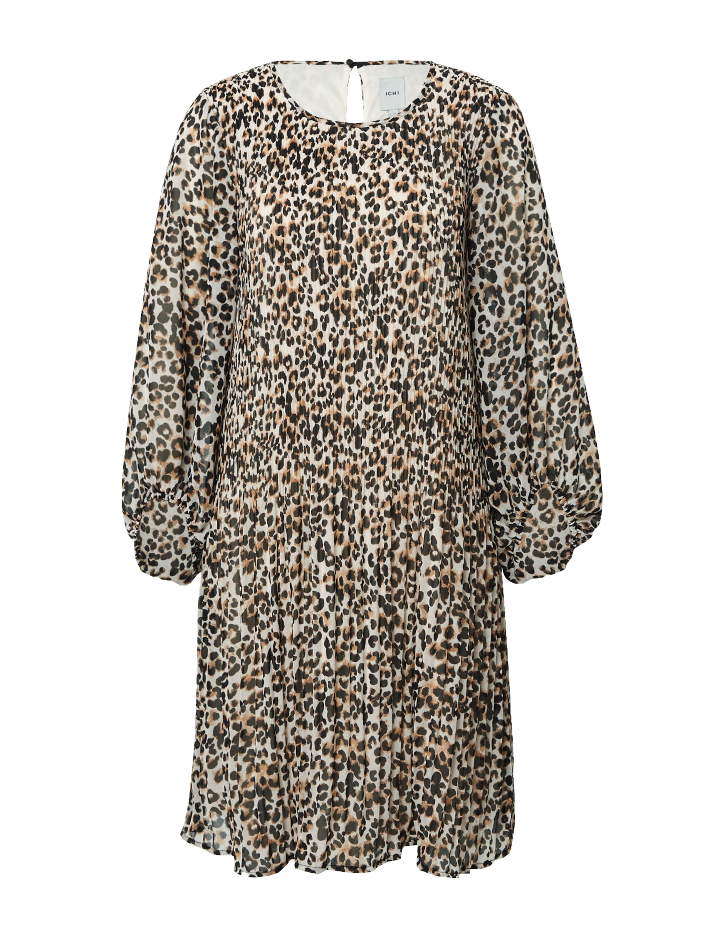 ICHI Kleid 'NALLA' in Beige: Vorderseite