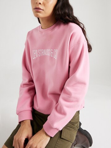 LEVI'S ® - Sudadera 'Graphic Salinas Crew' en rosa